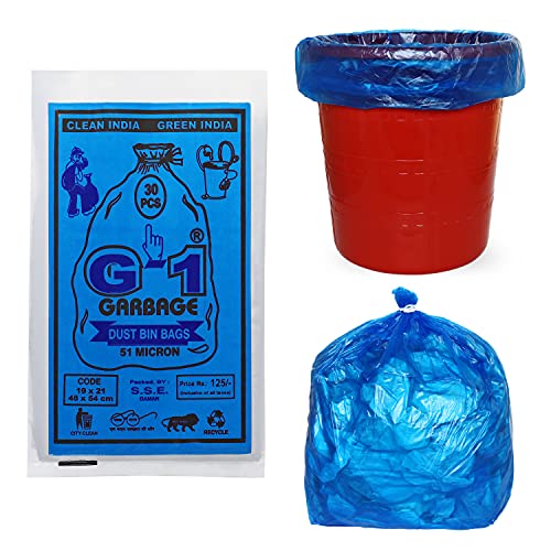 G-1 90 pcs - 19X21 Medium Disposable Garbage Trash Waste Dustbin
