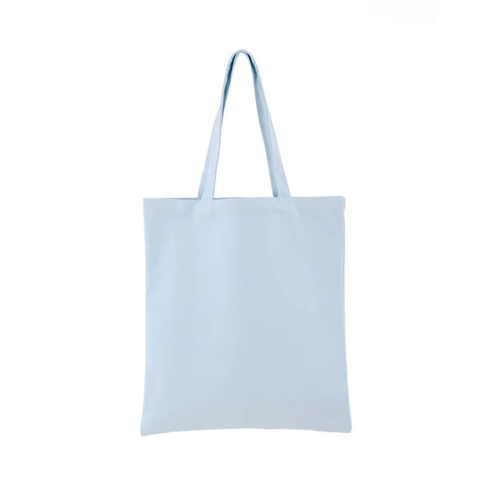 Customizable Logo Blank Colorful Handbag Canvas Bag Shopping Environmentally Friendly Handbag Shoulder Canvas Bag